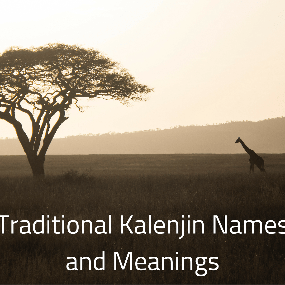 Kalenjin Names For Boys And Girls Wehavekids