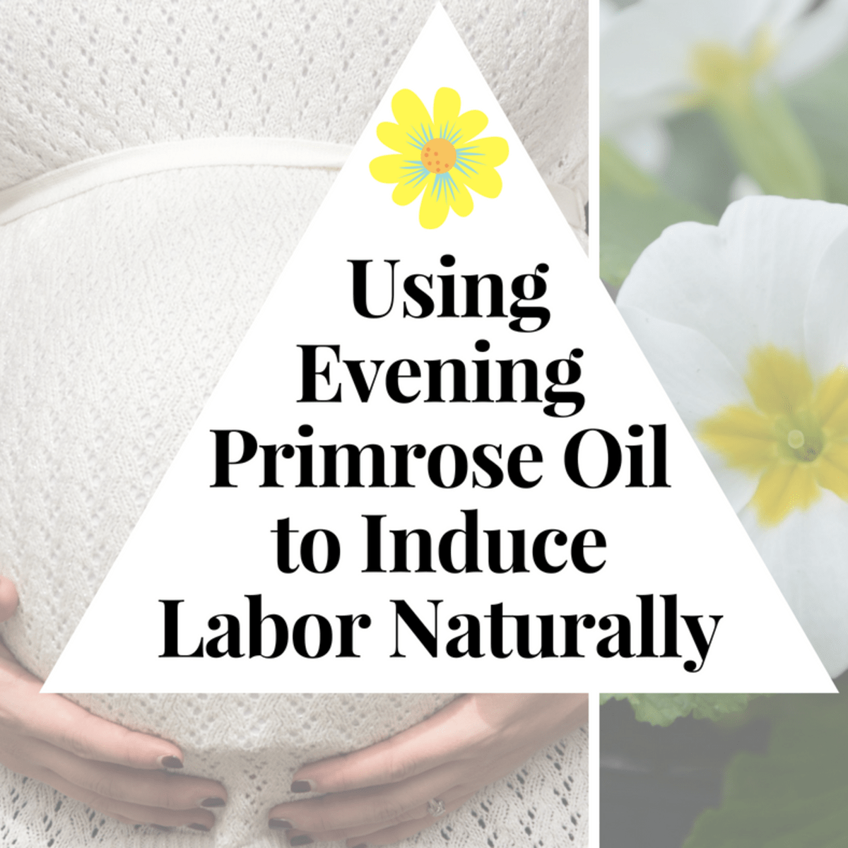 Evening primrose oil capsules to induce labor