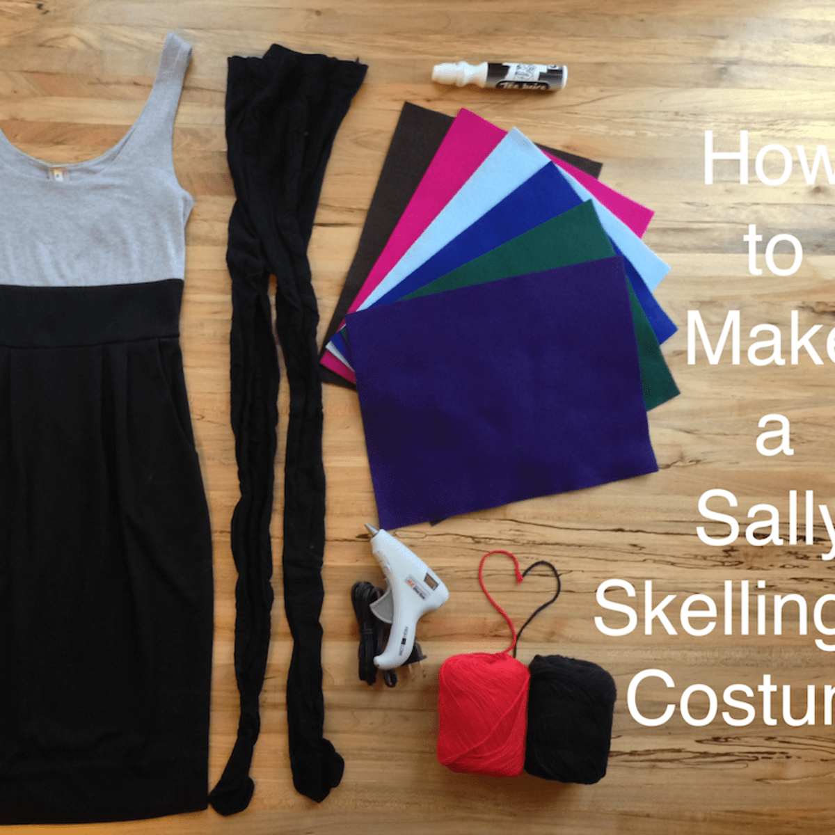 How To Make A Diy Sally Skellington Costume Holidappy