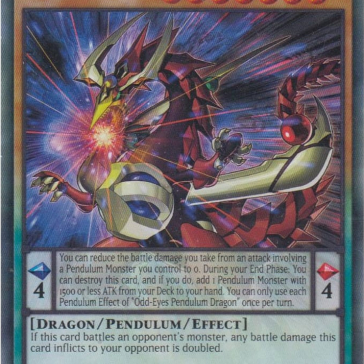 yugioh pendulum dragon cards CR02-AE039 Brave-Eyes (R) If this card... Odd-Eyes Pendulum Dragon | Card