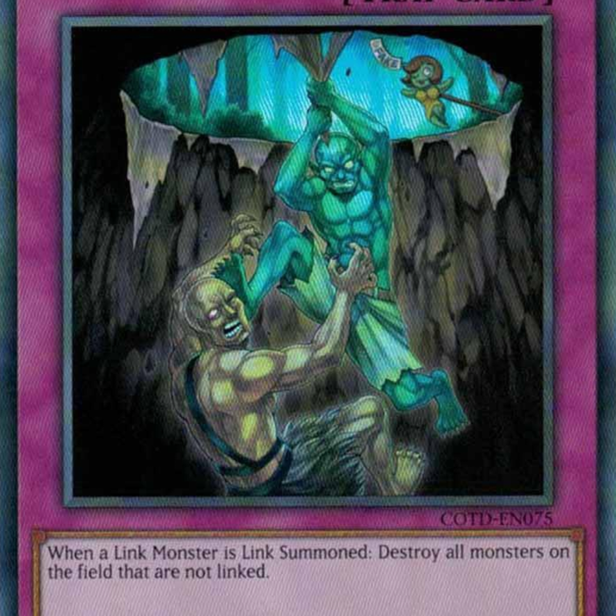 misprint yugioh cards Reverse Foil Error AND Foil Shift double misprint secret rare Tri Horned  Dragon  AND it's Euro print  There's something so unique about  cards with this level of 'character'  and