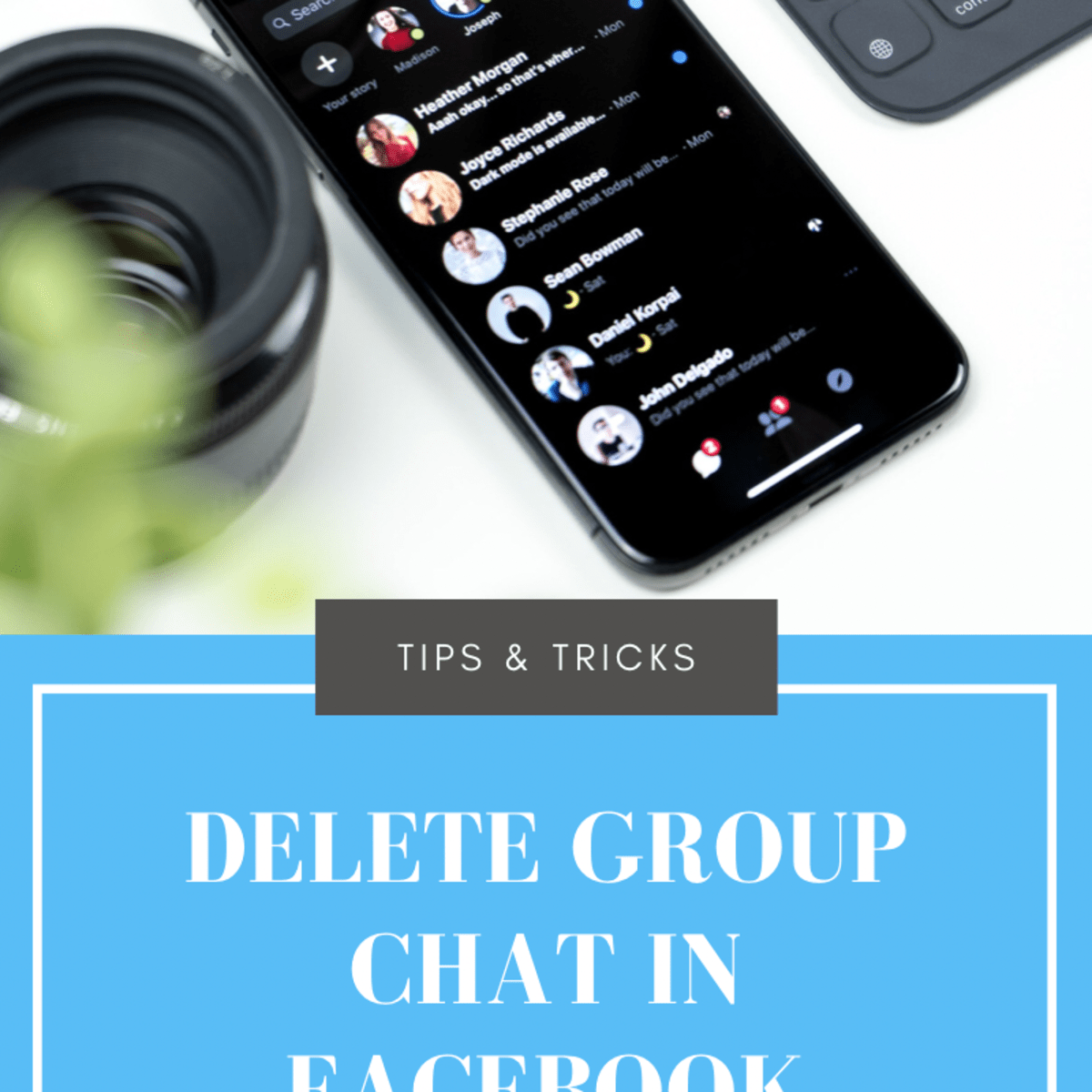 How To Delete A Group Chat In Facebook Messenger Turbofuture