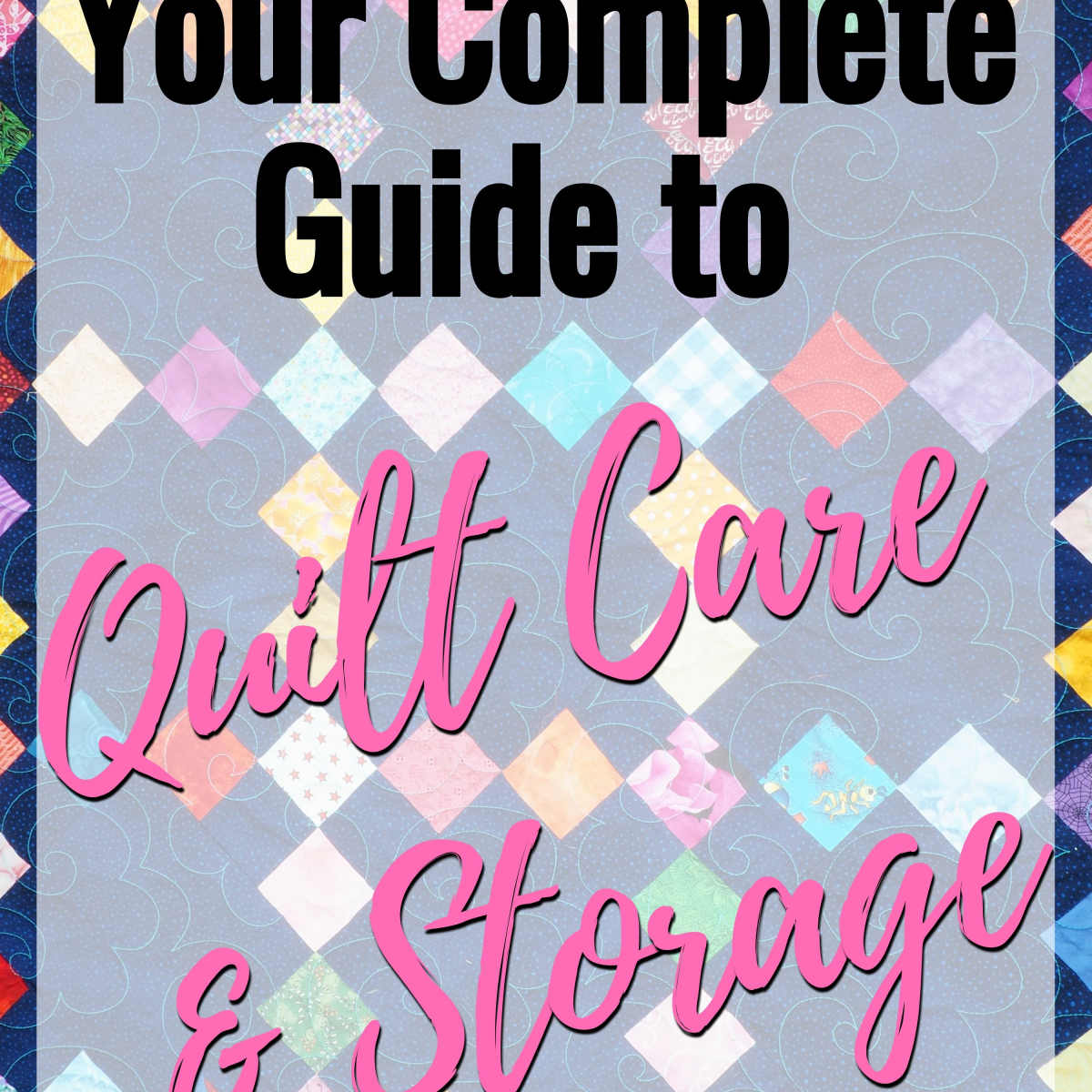 Quilt Care Kit, Quilt Washing Instructions, Quilt Care Instructions