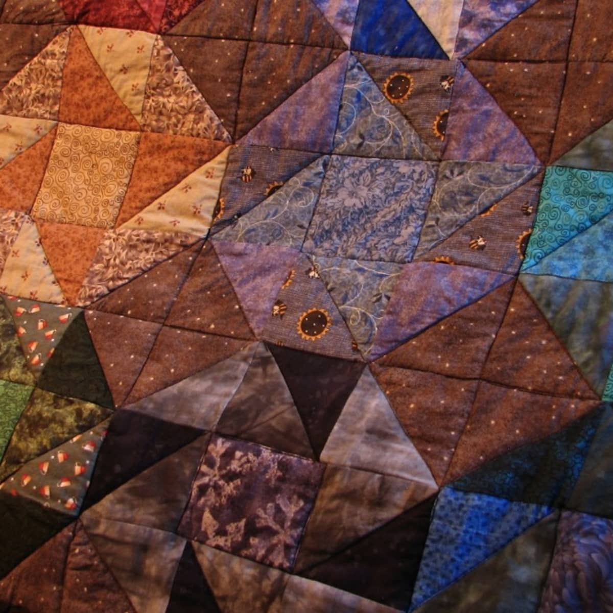 How to Make a Simple Patchwork Quilt - FeltMagnet
