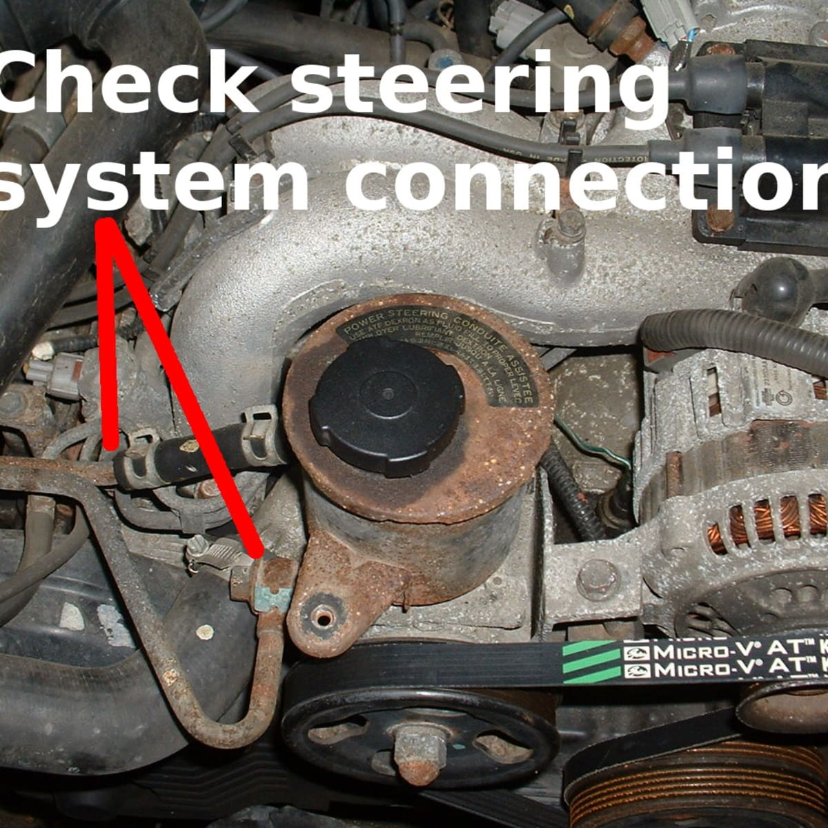 2001 ford focus power steering pump replacement