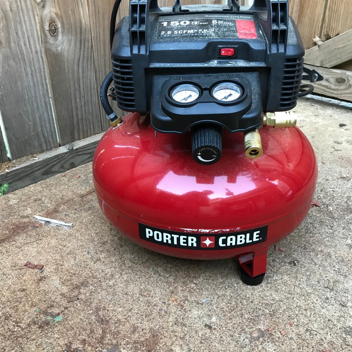 Porter cable pancake compressor leaking air cheap