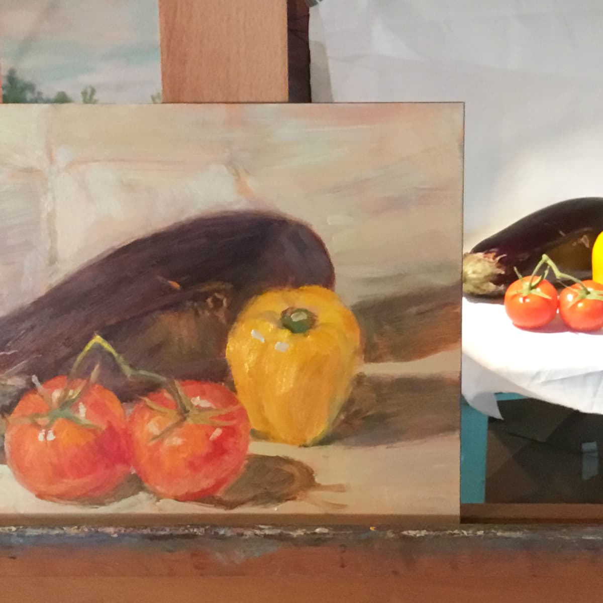 How to Paint a Still Life in One Session Step by Step FeltMagnet