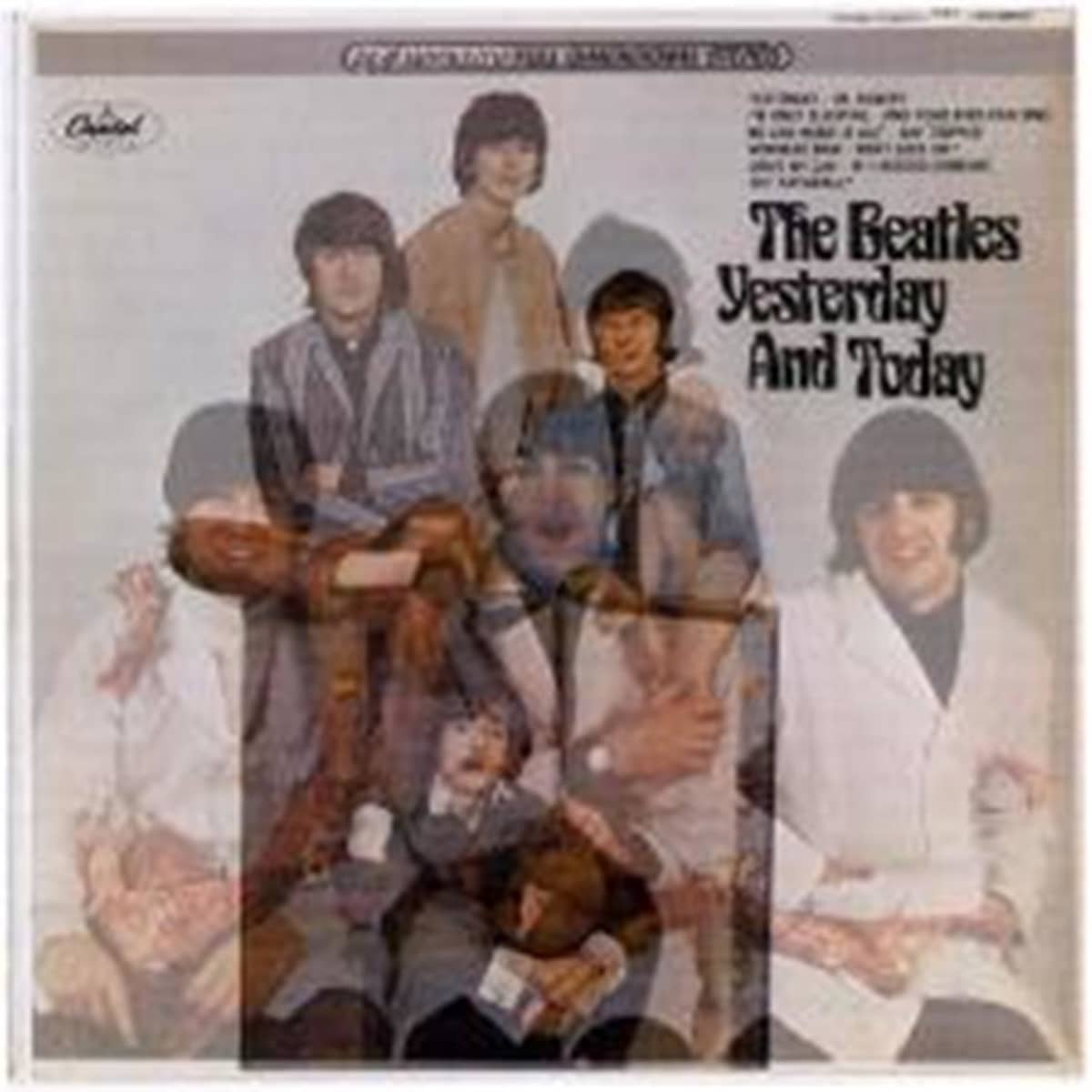 ブッチャーカバー　レインボーレーベル　ビートルズ　イエスタデイ&トゥデイ Amazon.co.jp: US ORIG BEATLES YESTERDAY AND TODAY ブッチャー