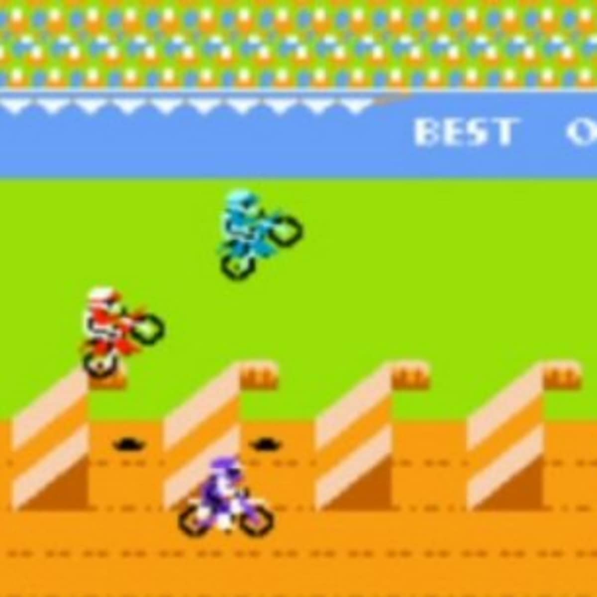Nes dirt bike game discount