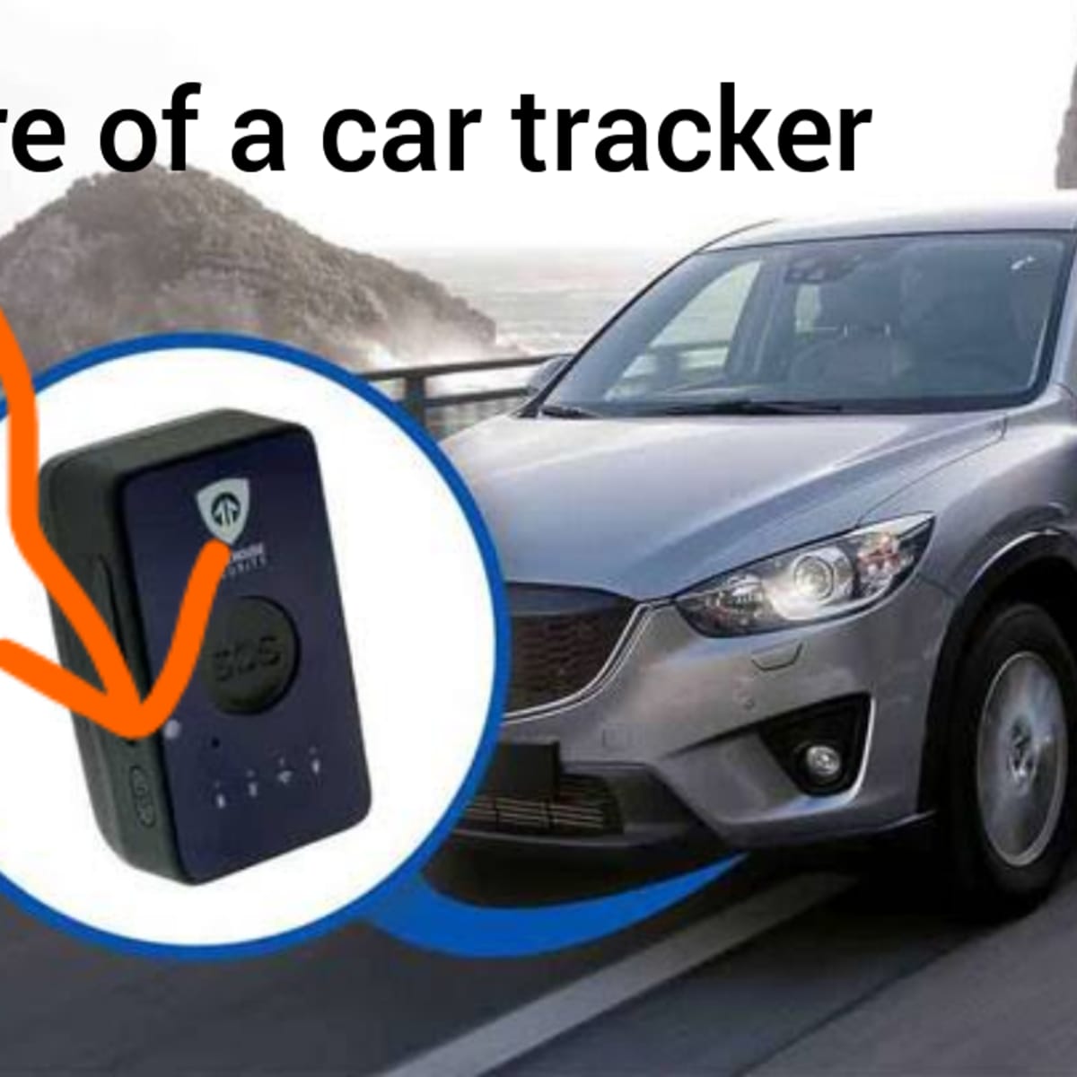 where would a tracker be in my car