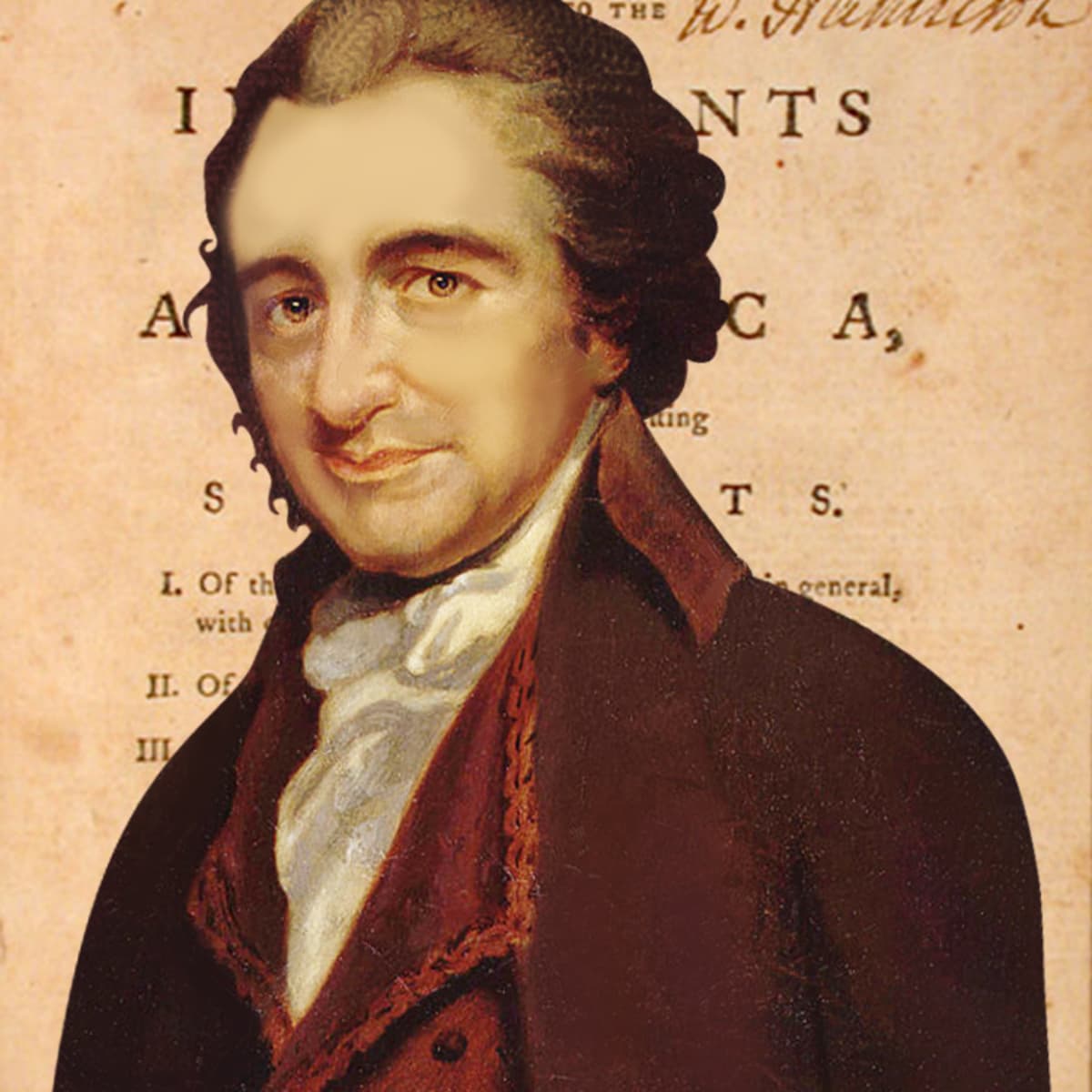 Thomas Paine, Dr. Benjamin Rush, and 