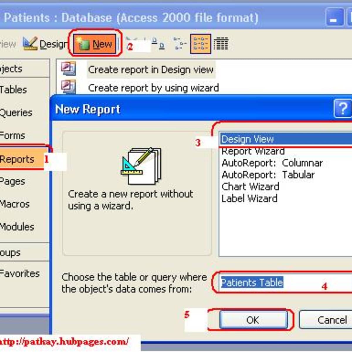 How to Create Reports Using Microsoft Office Access 2003 - HubPages