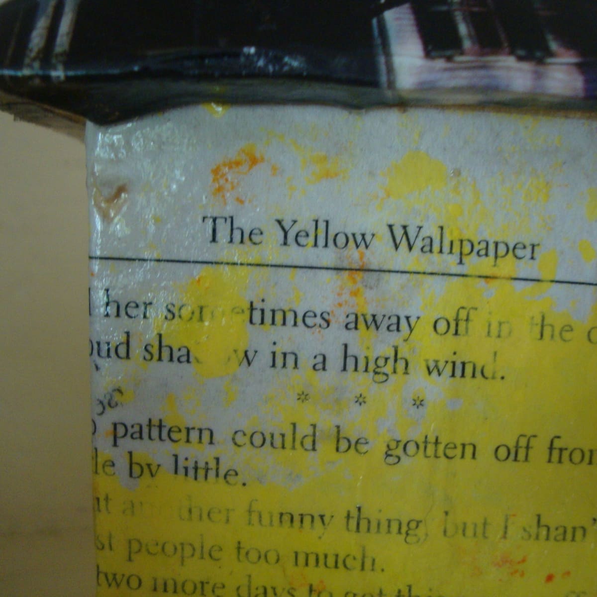 the yellow wallpaper conflict analysis