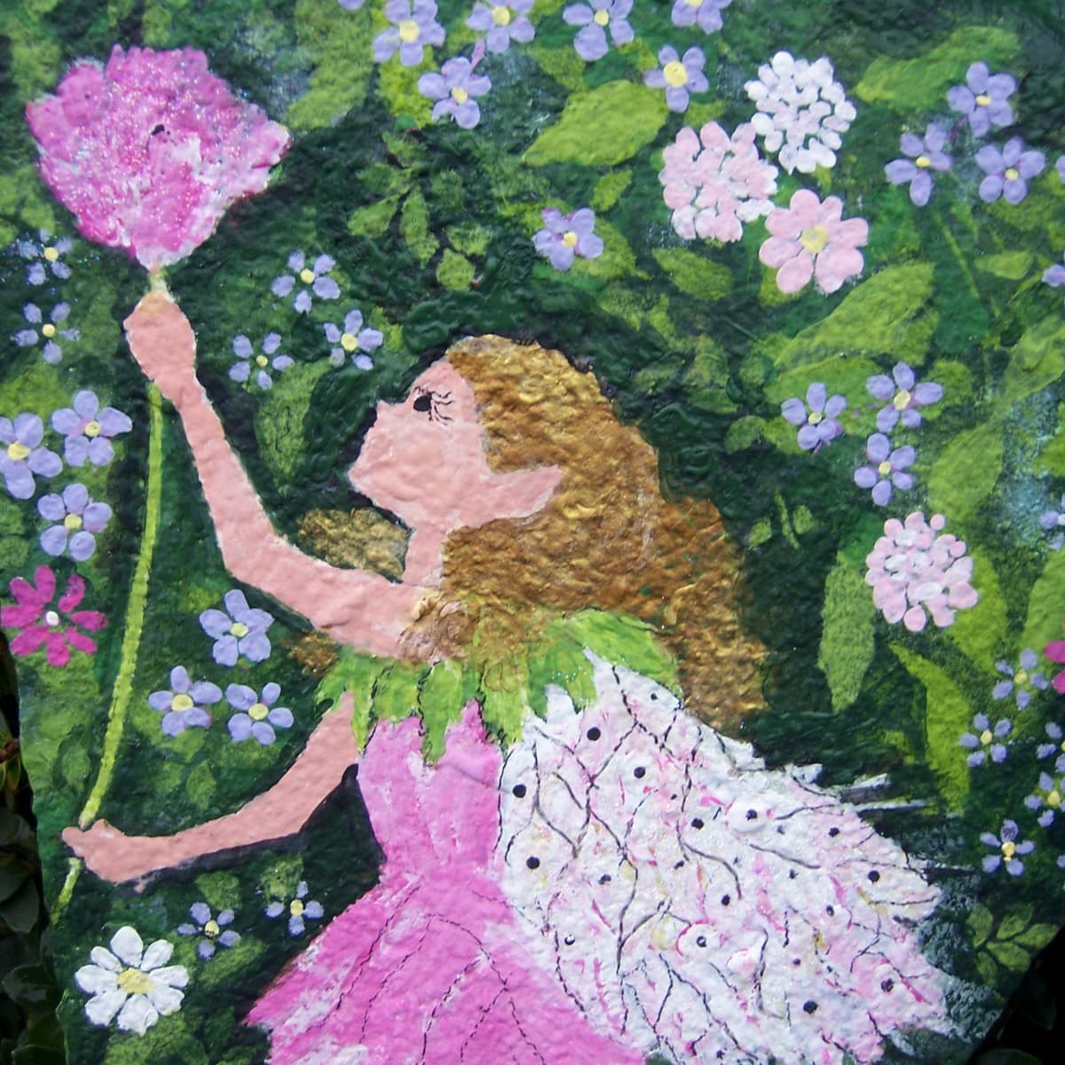 Hand-Painting Garden Rocks: Flowers and Fairies - HubPages