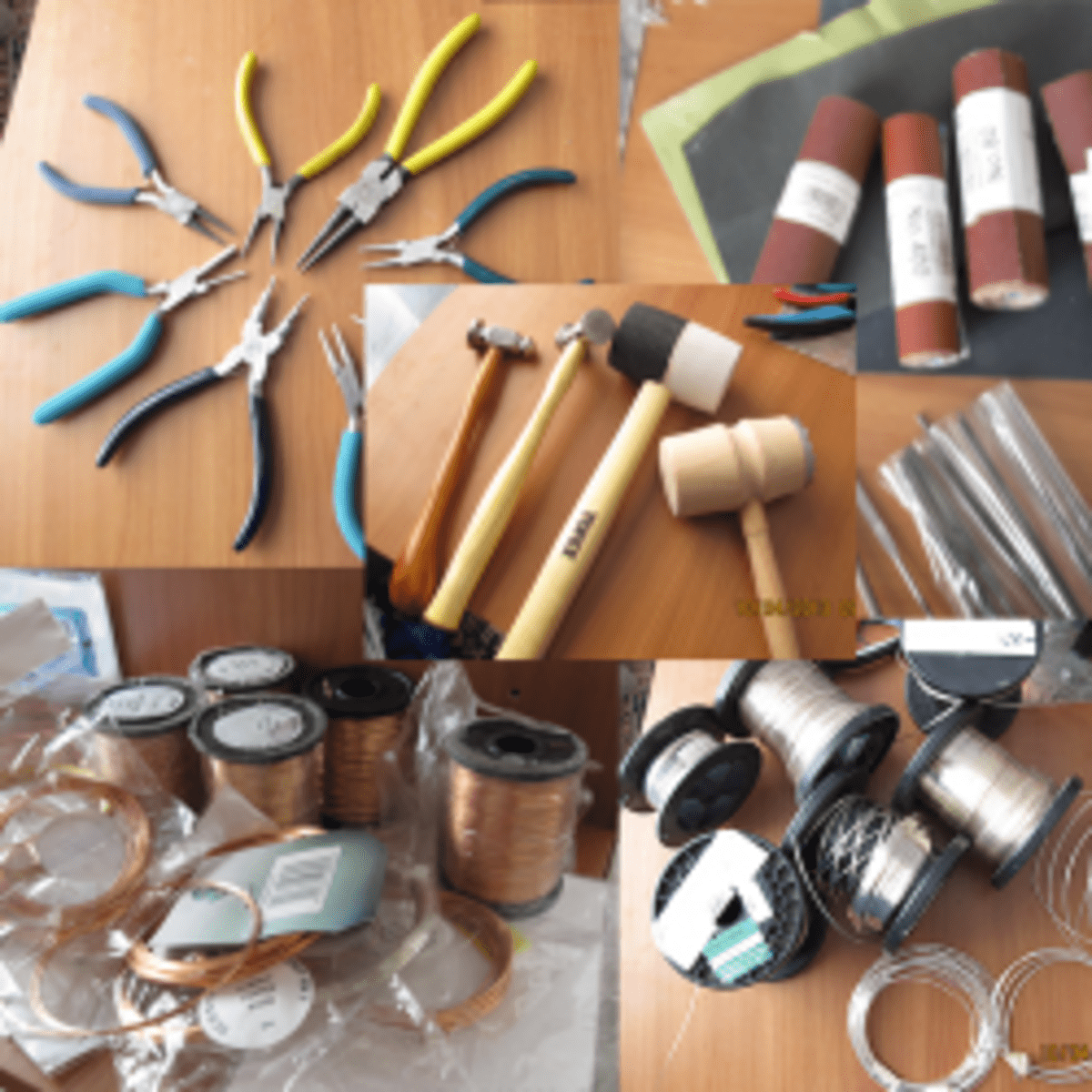 Wire store wrapping tools