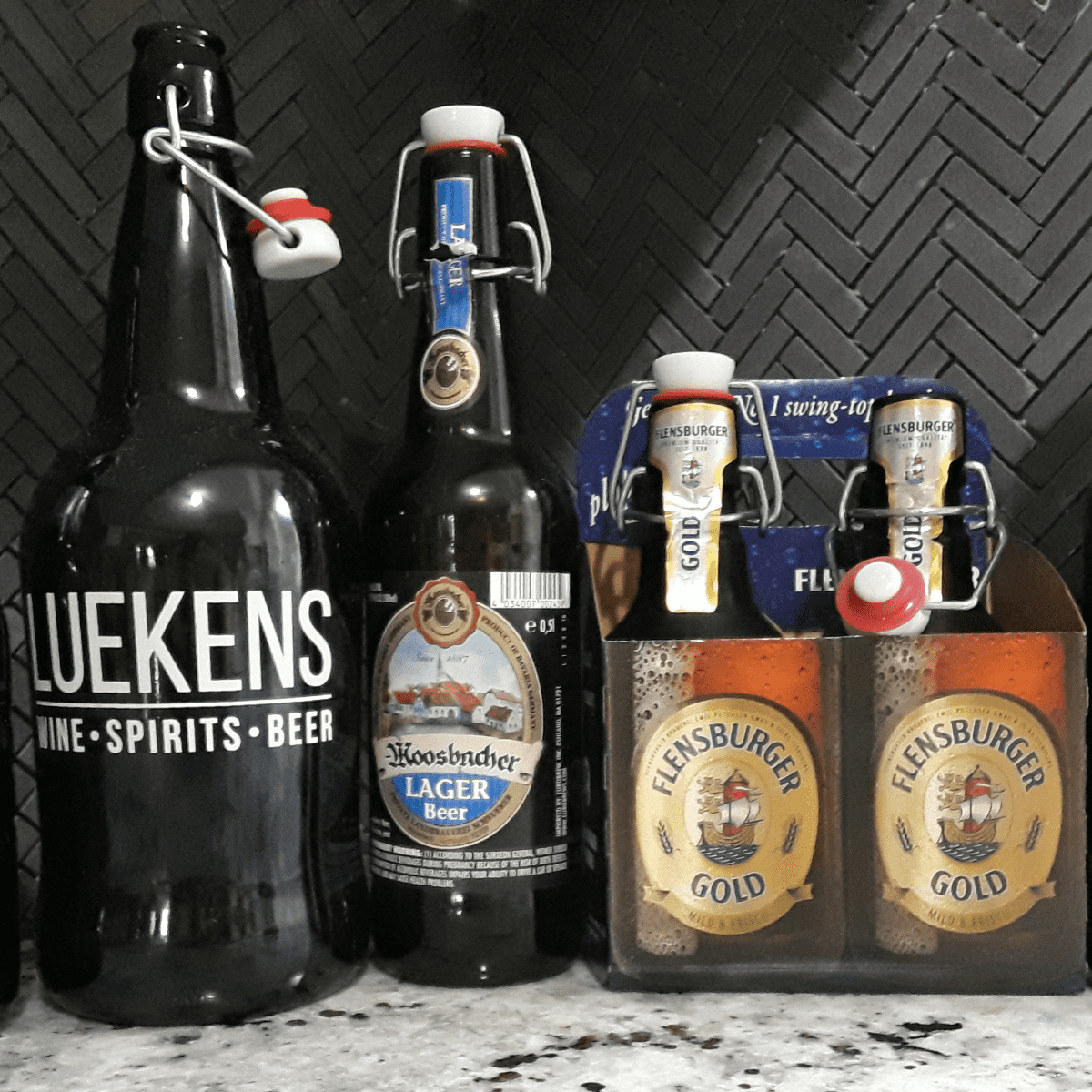 Beverages That Use Flip-Top Bottles for Brewing Beer and Kombucha
