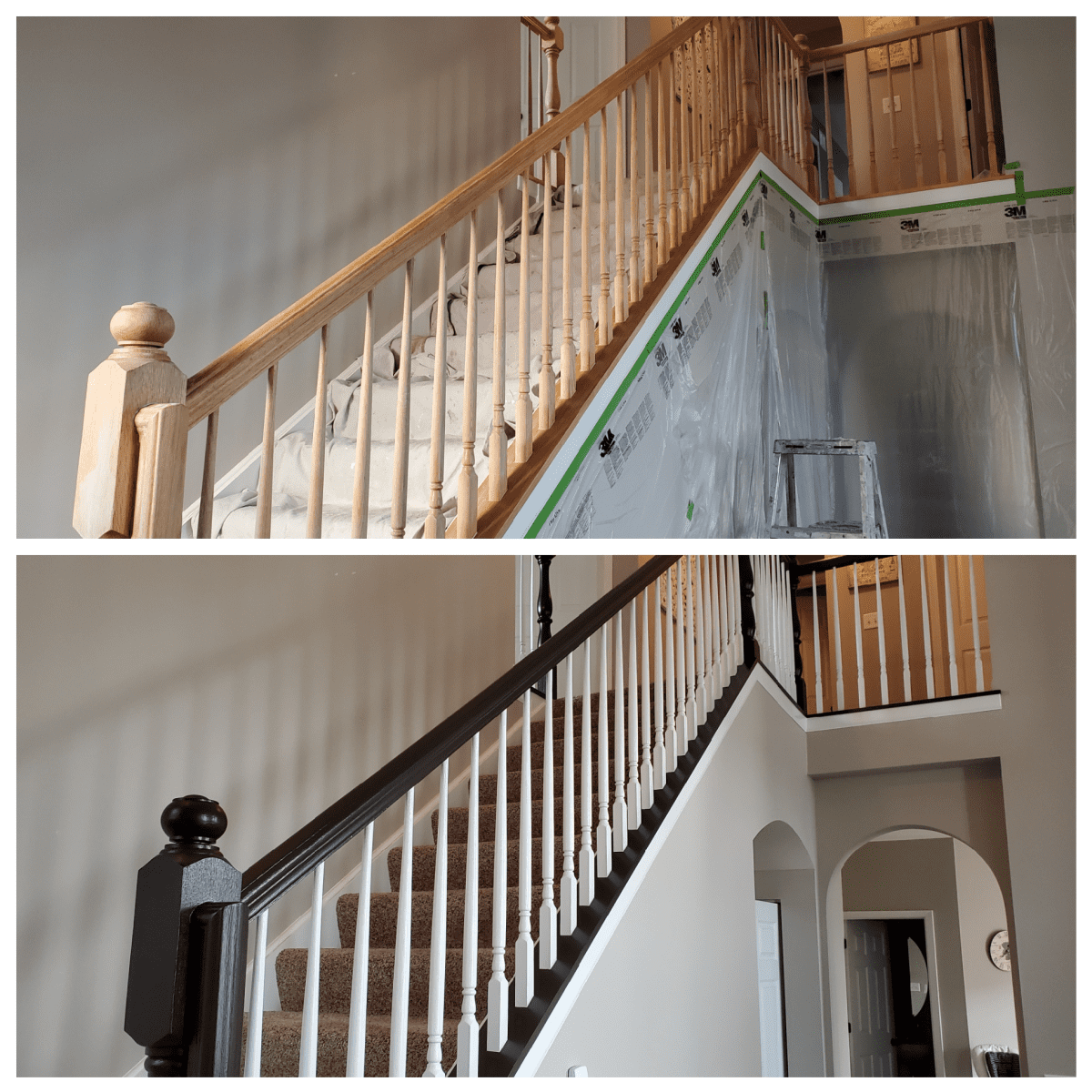 Tips for Painting Staircase Spindles Dengarden