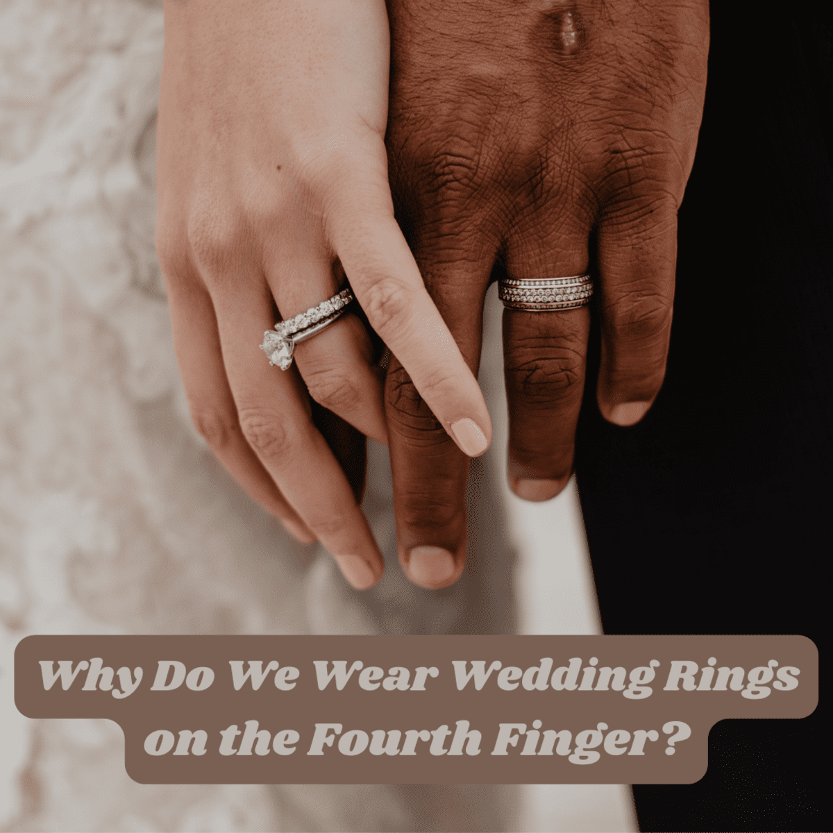 Can you wear rings hot sale on your wedding finger