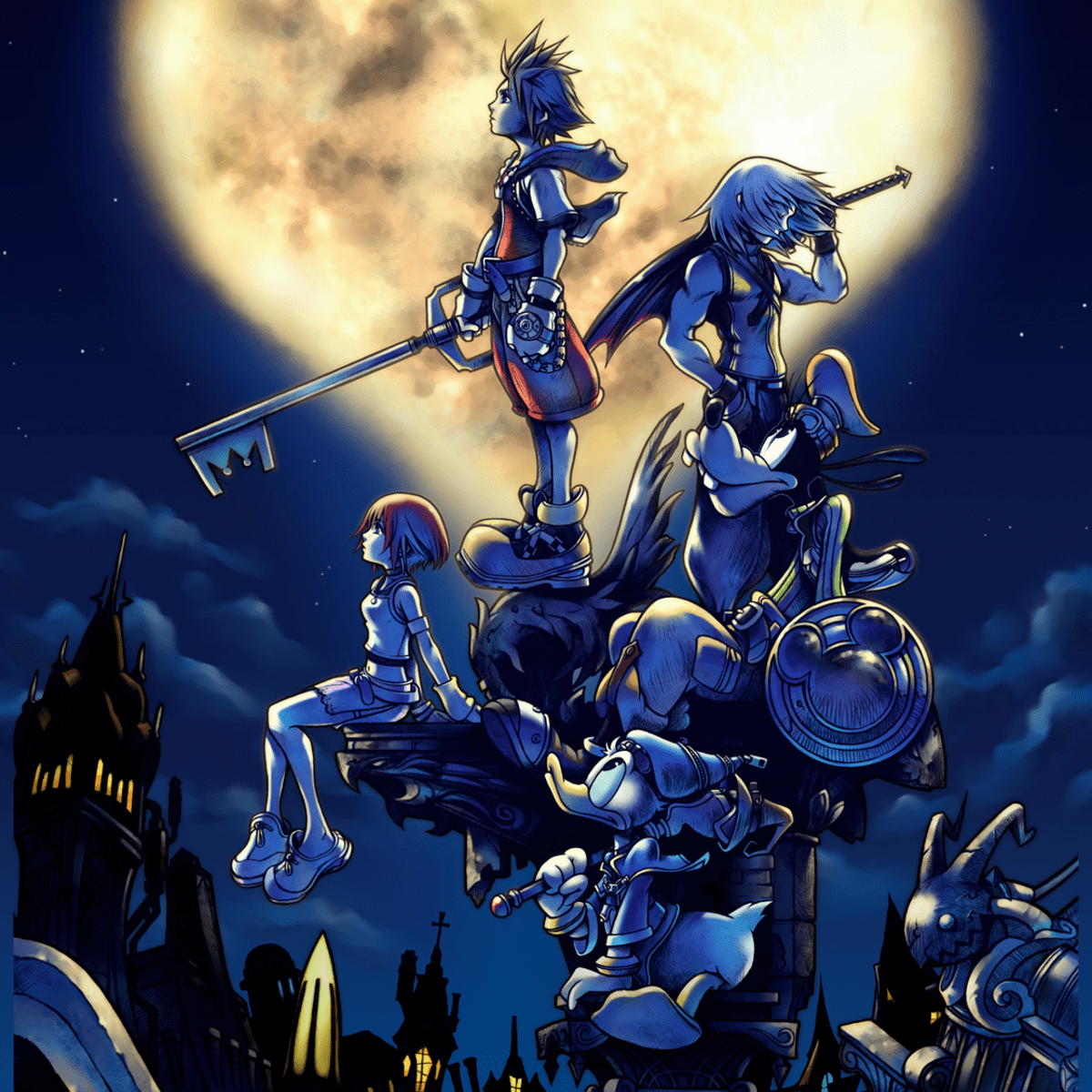 Rare Framed Kingdom Hearts II Square Enix hotsell Sony PlayStation 2 Print Ad/Poster