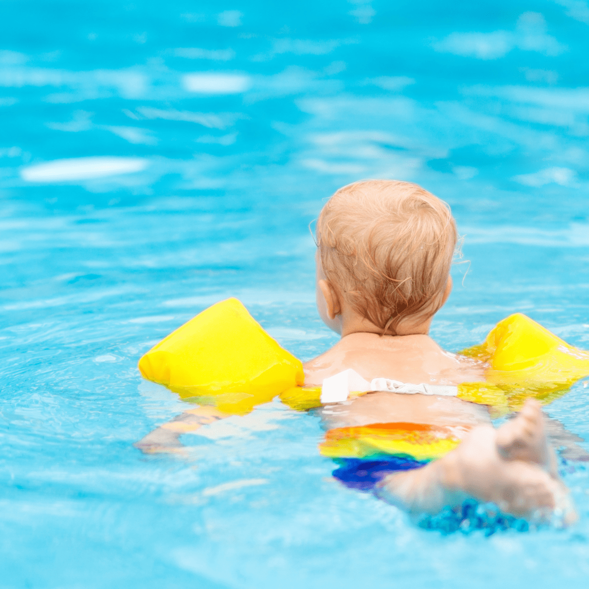 Swimming gear for store infants