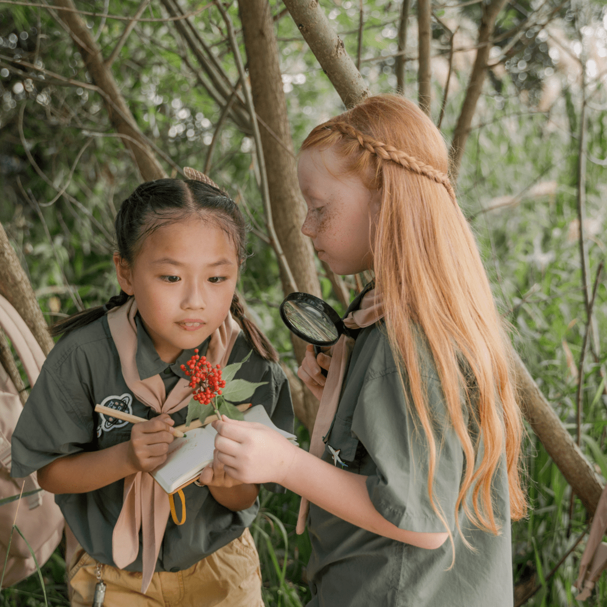 Girl scouts camping discount