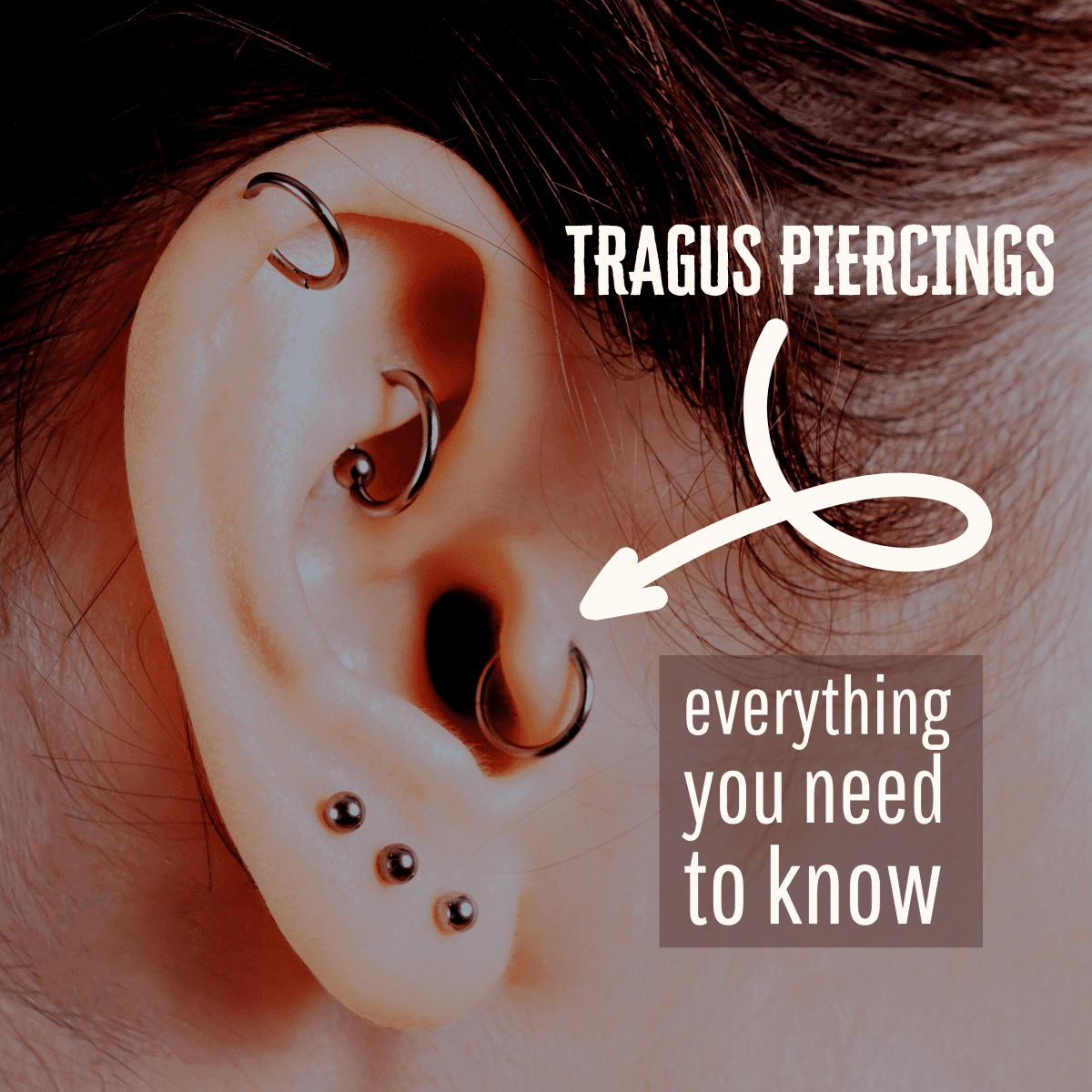 normal tragus gauge