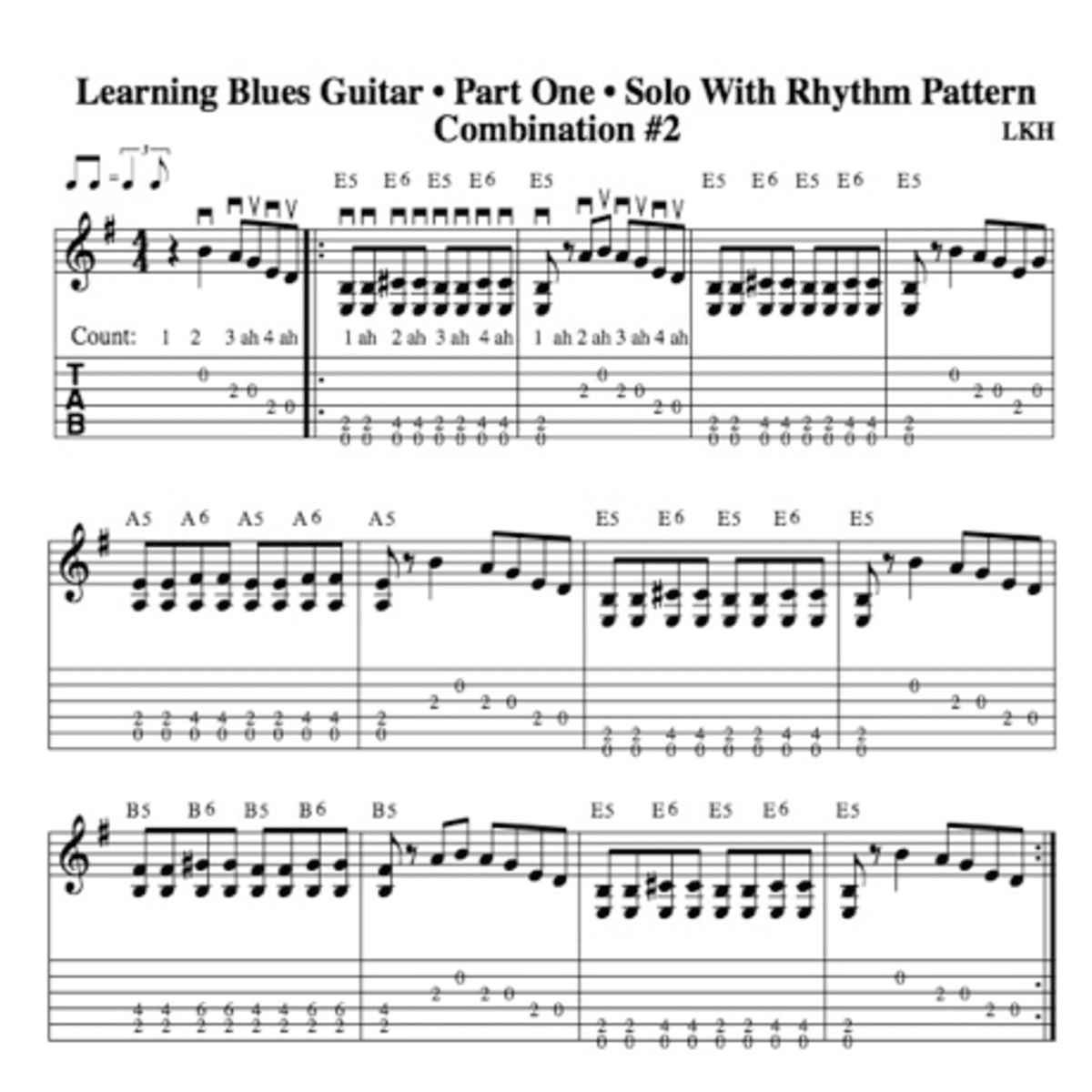 BEGINNING BLUES GUITAR SERIES NO. 1 - Lessons 1 Thru 3 - YouTube