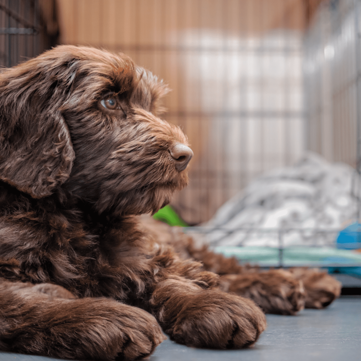 Labradoodle crate clearance