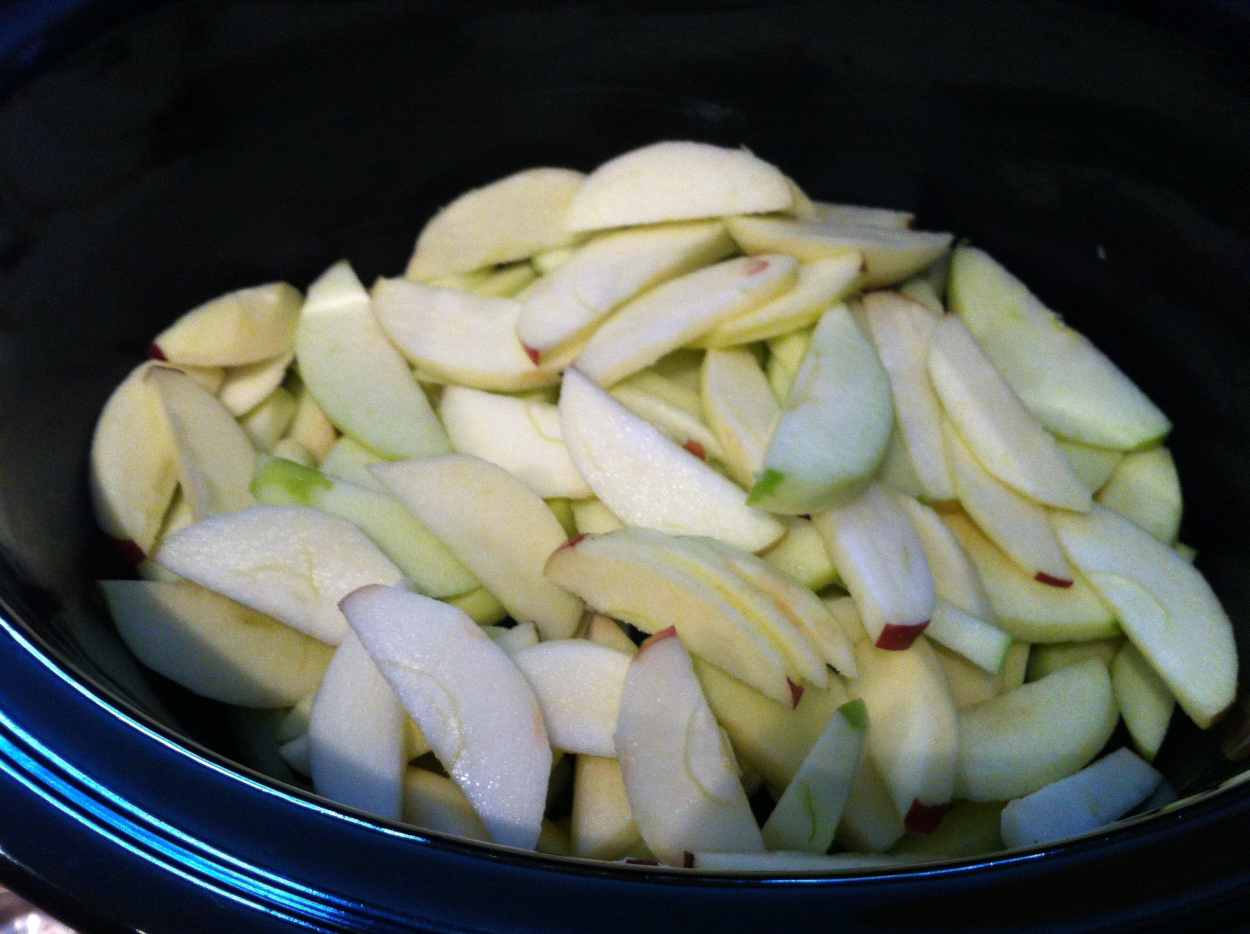 Easy SlowCooker Apple Crumble Recipe Delishably