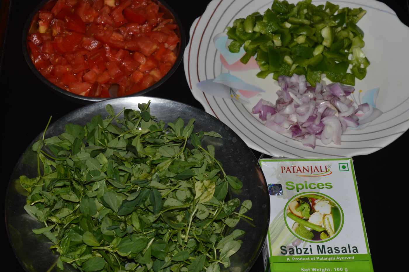 Methi and Mixed Veg Curry (Fenugreek Leaf Curry) Delishably