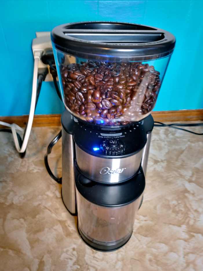 Review of the Oster Coffee Burr Mill Inexpensive and Consistent