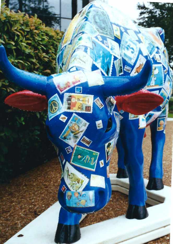 Cow Parade Fun in Houston, Texas It was Moovelous! LetterPile