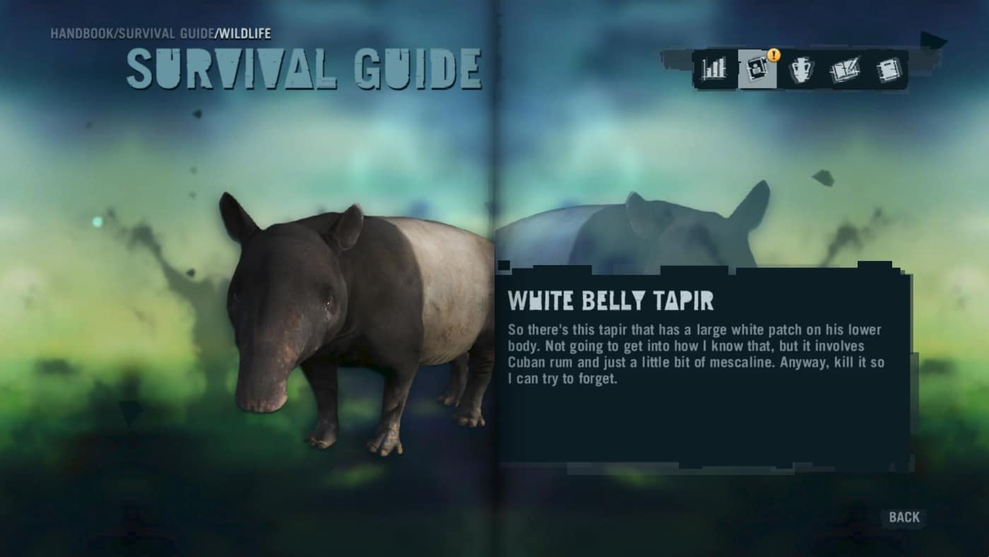 Far Cry 3 Crafting Guide Rare Animal Mission Locations Path of the