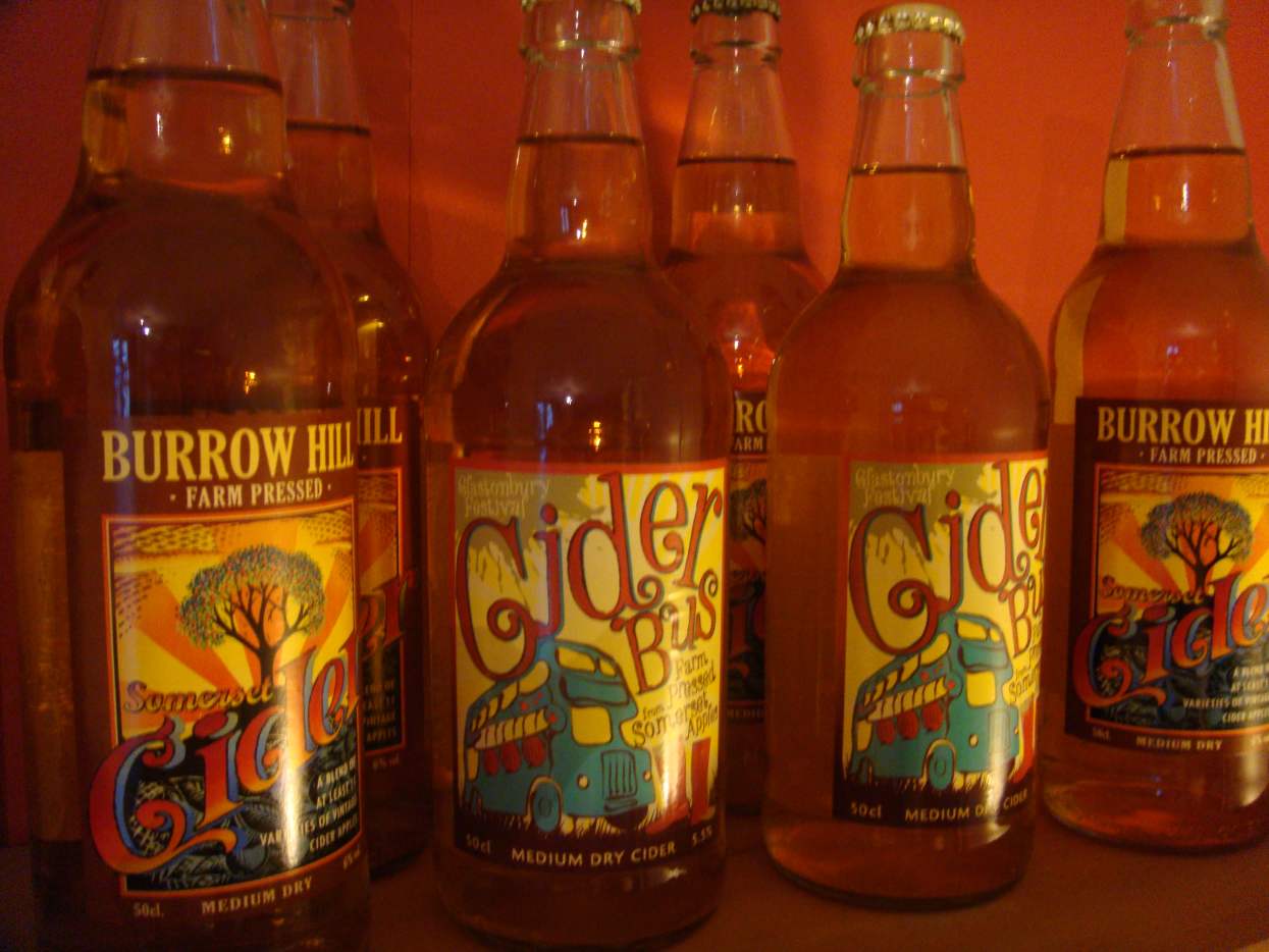 The Famous Somerset Cider Bus at the Glastonbury Festival Delishably