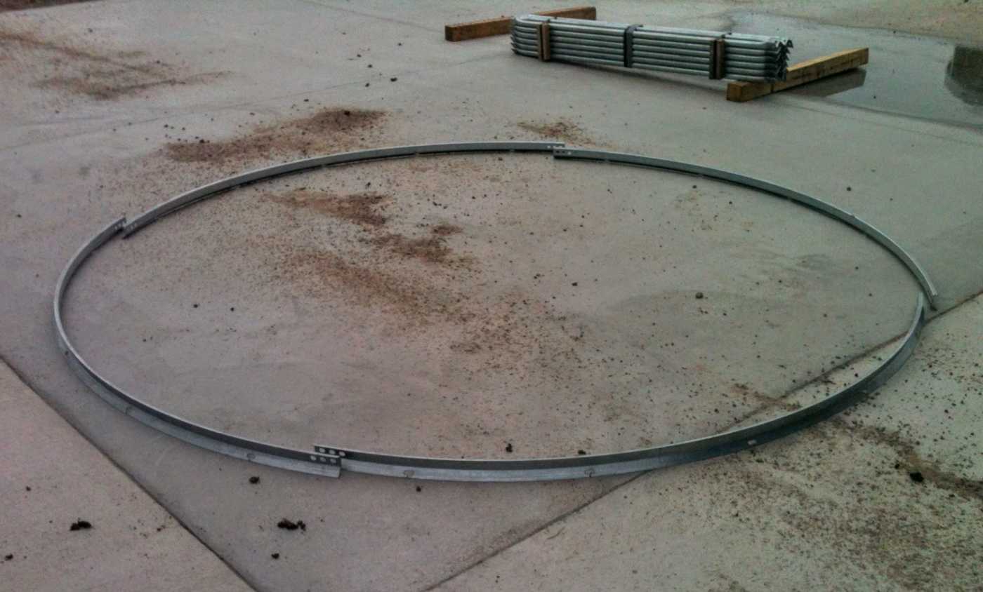 How to Build a Grain BinRoof, Peak Ring, Lid, Safety Ring, and Roof