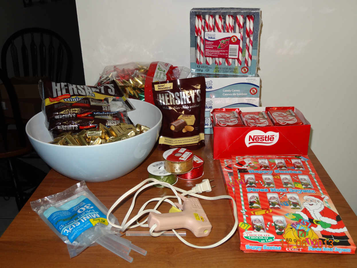 How to Make a CandyCane Santa Sleigh for Christmas Holidappy