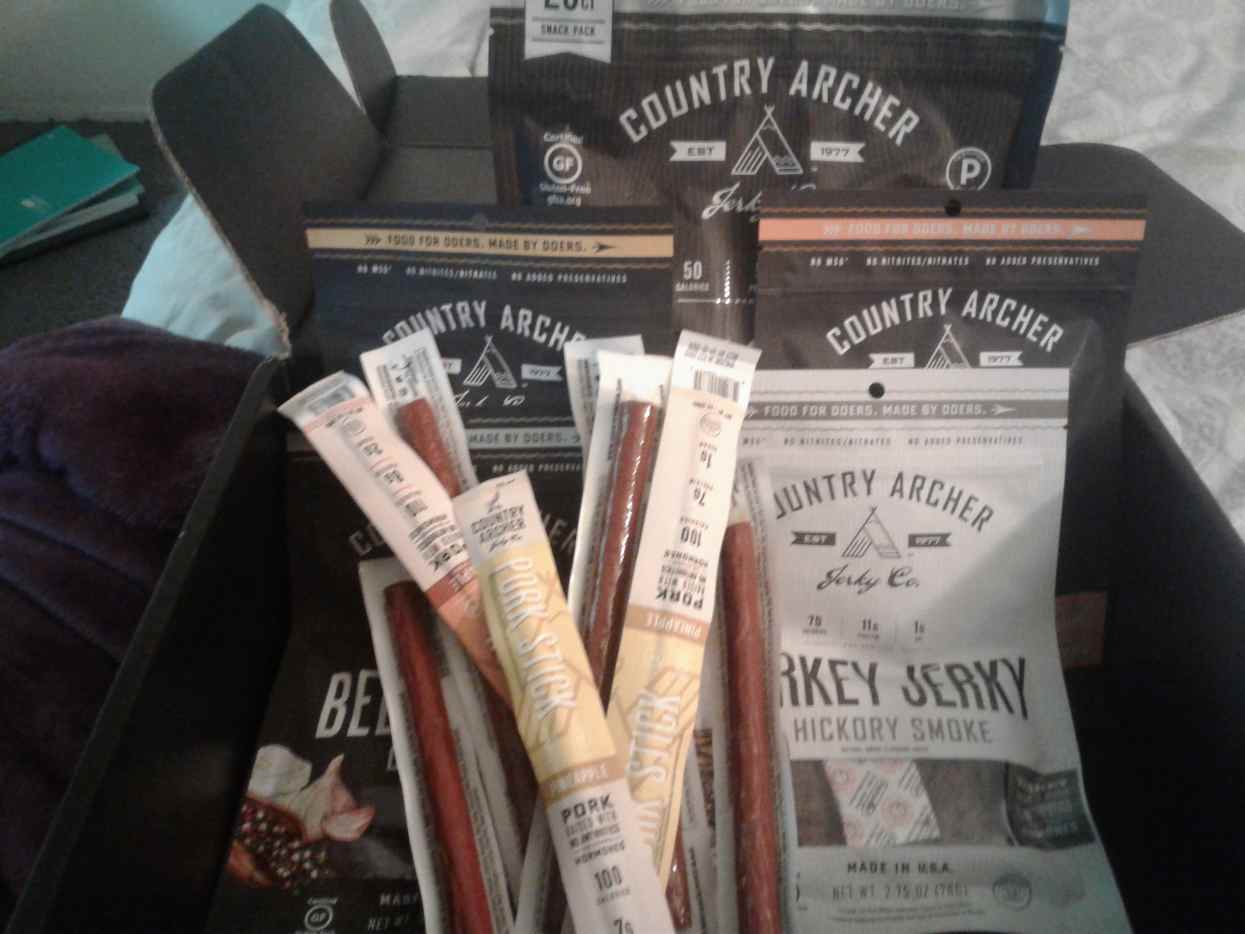 Review of Country Archer Beef Sticks Delishably