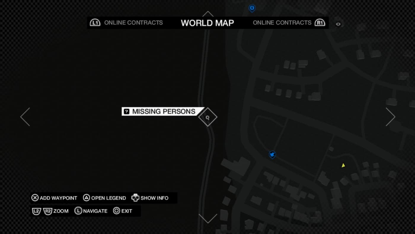 Watch Dogs Missing Persons Investigation Find Where All the Bodies Are