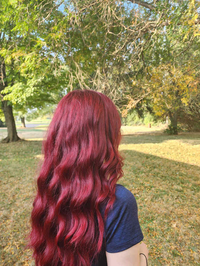 Unleash your inner rebel splat midnight ruby hair dye review results