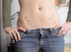 Hip-surface-piercing