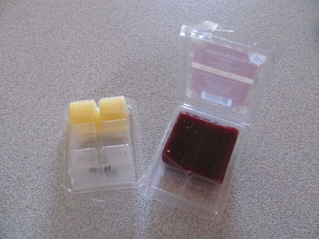 Scented wax sold to perfume your house can be recycled after the scent is used up.