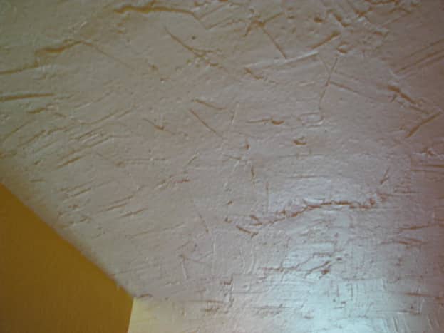 Popcorn Ceiling With Plaster, Covering Popcorn Ceiling With Drywall Mud