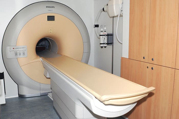 Tunnel MRI machine