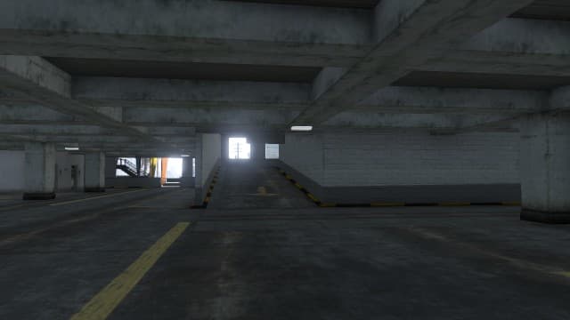 Drive the van up this ramp to keep it away from the explosions (yes there WILL be explosions).
