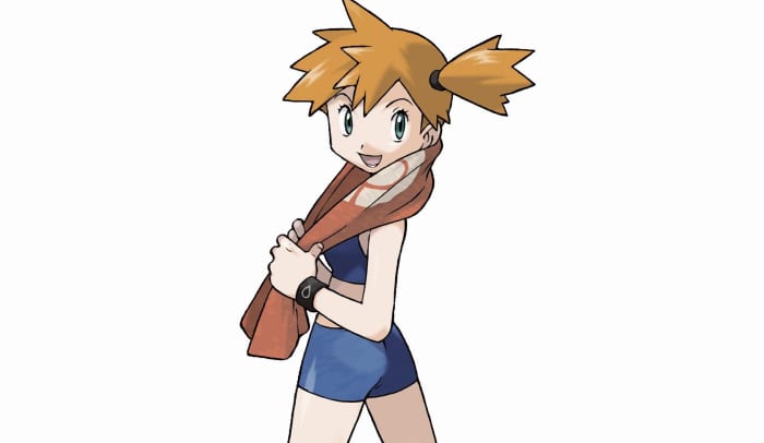 Misty in the video games.