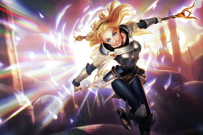 With a high range, high utility, high damage kit, Lux is another must know damage dealing support.