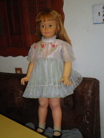 3 foot walking doll 1960s