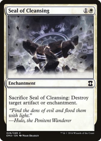 Seal of Cleansing mtg