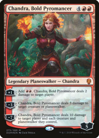 Chandra, Bold Pyromancer mtg