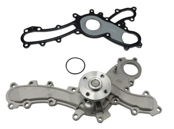 Water pump and gasket for the Toyota / Lexus V6 GR-FE engine 